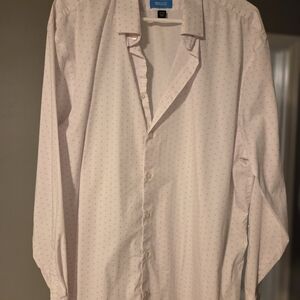 Men's Pink Button-Up Shirt